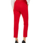Calvin Klein Women's tretch Slim-Fit Pants Red Size 10