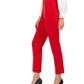 Calvin Klein Women's tretch Slim-Fit Pants Red Size 10