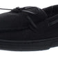Gold Toe Men's Tie Moccasins Black Size Small
