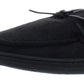 Gold Toe Men's Tie Moccasins Black Size Small