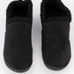 Gold Toe Men's Twin Gore Faux-Suede Slippers Black Size 9