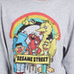 Hybrid Apparel Women's Graphic Long Sleeve Crew Neck Gray Size Small