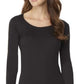 32 Degrees Women's Cozy Heat Underwear Top Black Size Medium