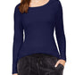 32 Degrees Women's Cozy Heat Underwear Top Blue Size Medium