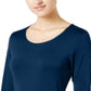 32 Degrees Women's Cozy Heat Underwear Top Blue Size Extra Small
