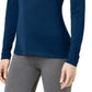 32 Degrees Women's Cozy Heat Underwear Top Blue Size Extra Small
