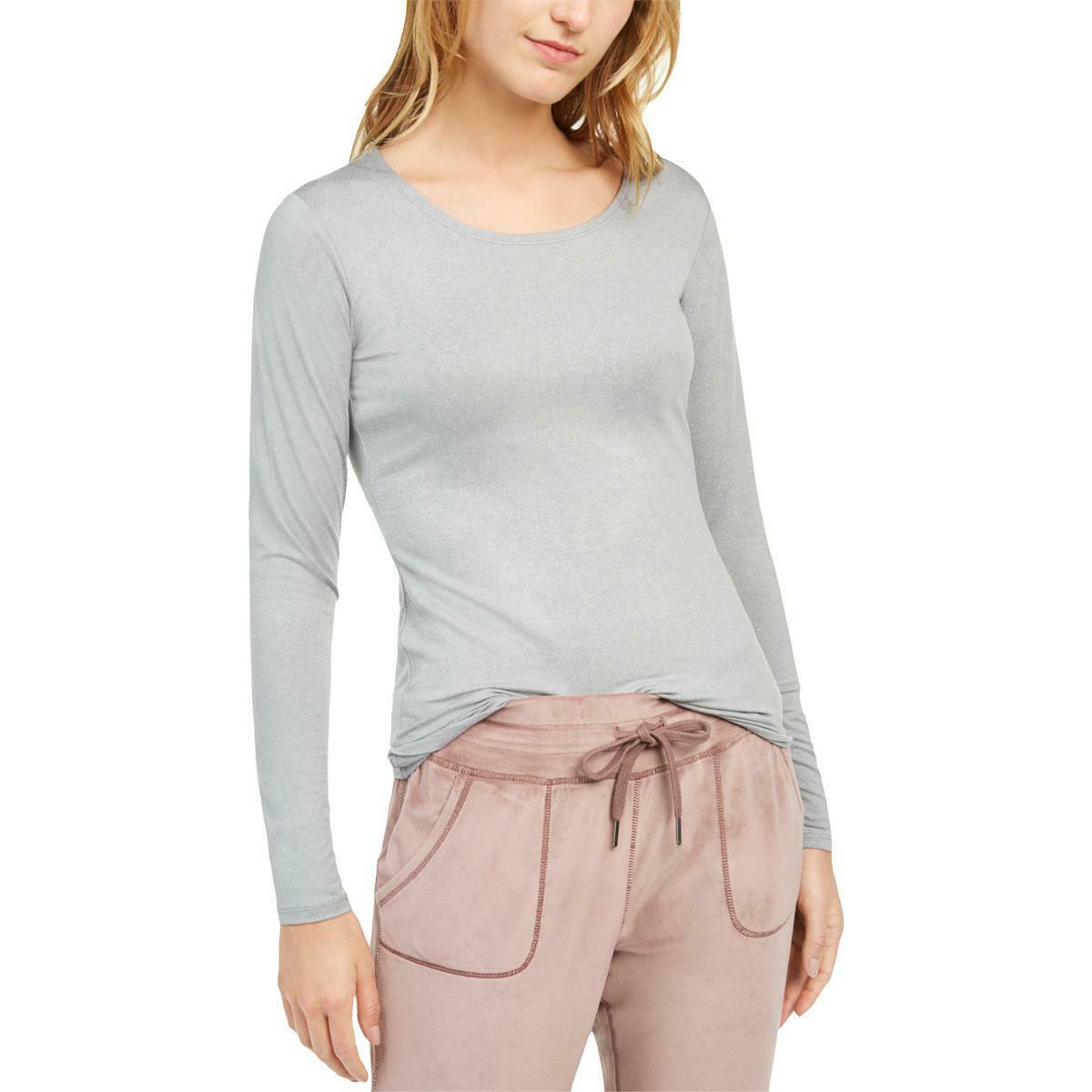 32 Degrees Women's Cozy Heat Underwear Top Gray Size 2 Extra Large