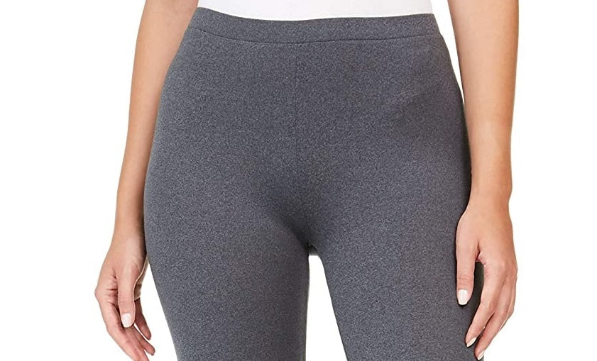 32 Degrees Women's Cozy Heat Underwear Leggings Charcoal Size Medium