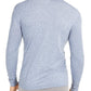 32 Degrees Men's Base Layer Crew Neck Shirt Blue Size Medium