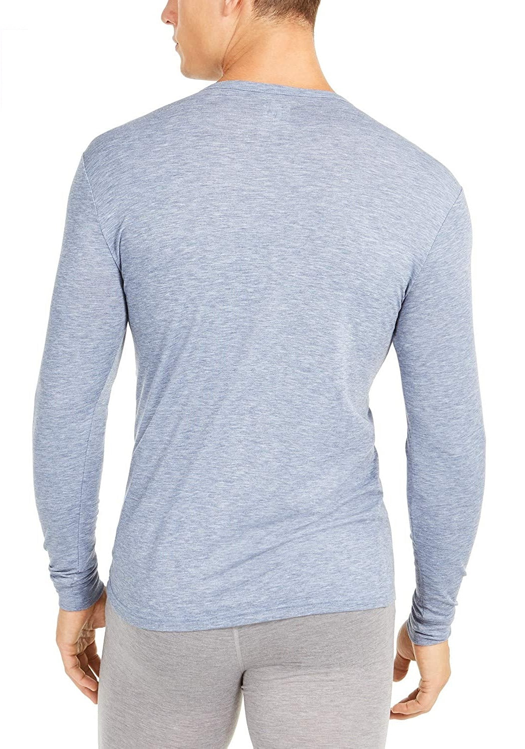32 Degrees Men's Base Layer Crew Neck Shirt Blue Size Medium