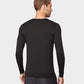 32 Degrees Men's Base Layer Crew Neck Shirt Black Size Large