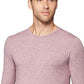32 Degrees Men's Base Layer Crew Neck Shirt Burgundy Size Medium