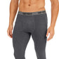 32 Degrees Men's Base Layer Leggings Med Gray - Size Large
