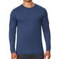 32 Degrees Men's Ultra Lux Long-Sleeve Sleep T-Shirt Navy Size 2 Extra Large