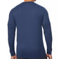 32 Degrees Men's Ultra Lux Long-Sleeve Sleep T-Shirt Navy Size 2 Extra Large