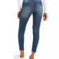 Vanilla Star Juniors' High-Rise Distressed Skinny Jeans Blue Size 13