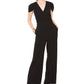 Vince Camuto Women's Wide-Leg Jumpsuit Black Size 8