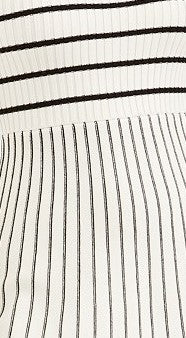 Guess Women's Nash Striped Fit & Flare Dress Brown Size Medium