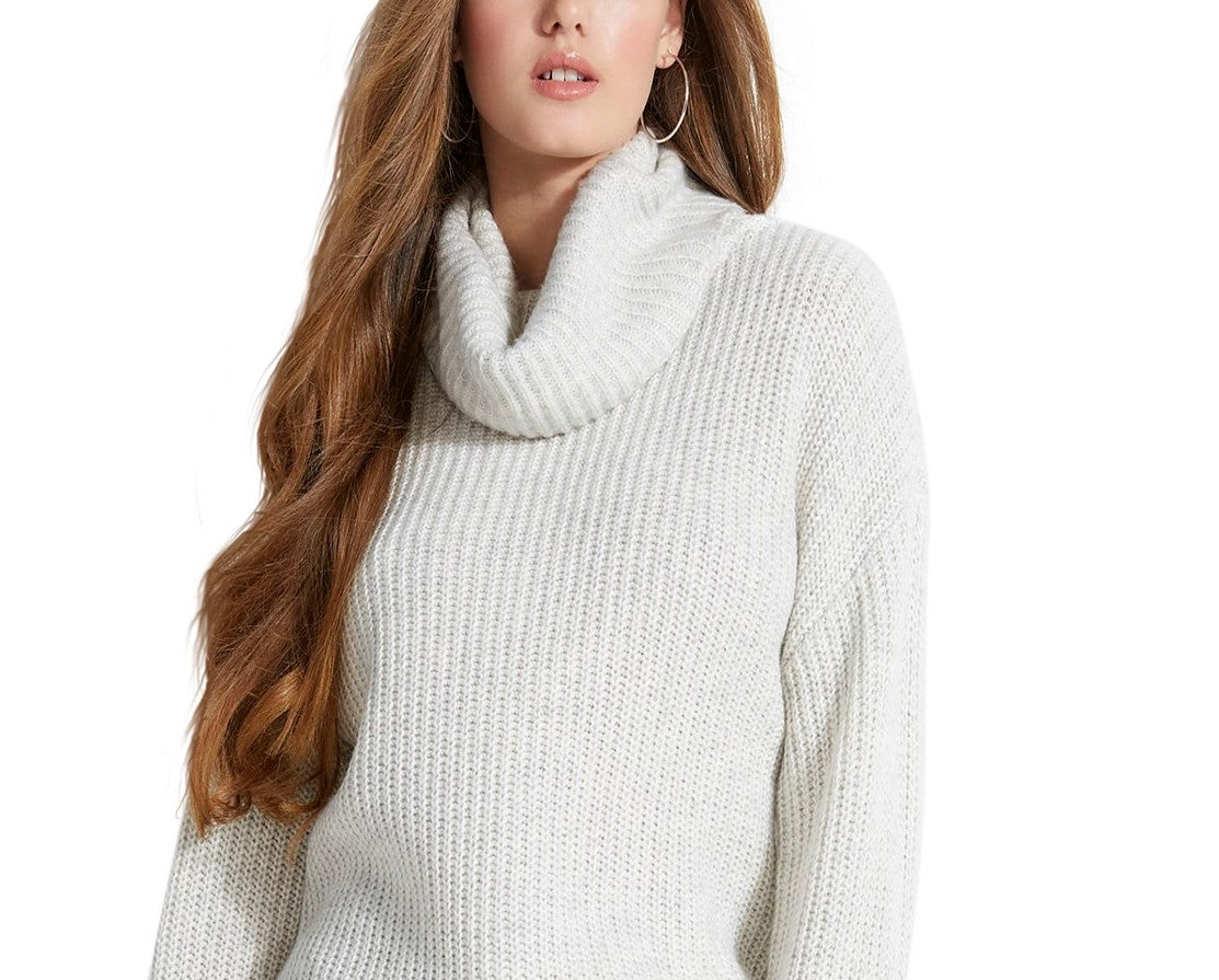 Guess Women's Mulholland Sweater Tunic White Size Small