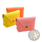 Macaron Pastel Leather and Pvc Coin Purse Set