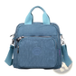 Magenta Multi-functional Nylon Crossbody Bag 25cm