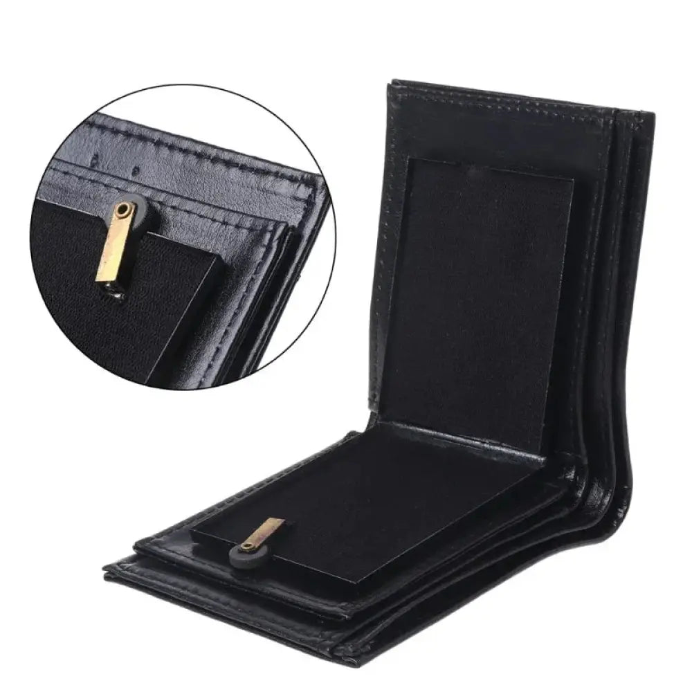Magic Blaze Minimalist Leather Fire Wallet