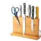 Magnetic Knife Holder Bamboo Universal Block 4 Sizes