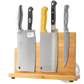 Magnetic Knife Holder Bamboo Universal Block 4 Sizes