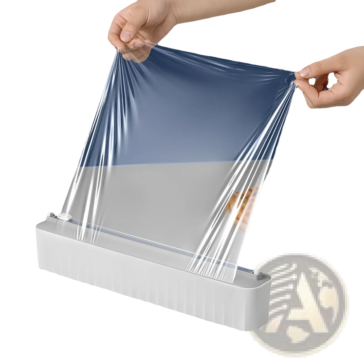 Magnetic Plastic Film Cutter and Wrap Dispenser