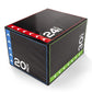 BalanceFrom Fitness 3 in 1 60lb Foam Box Jumping Exercise, Black (Damaged)