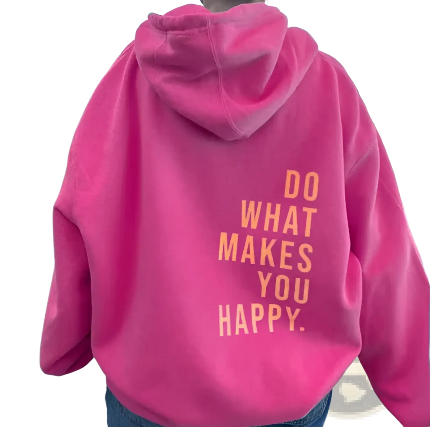 Do what Makes you Happy Oversized Streetwear Hoodie