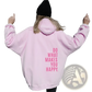Do what Makes you Happy Oversized Streetwear Hoodie