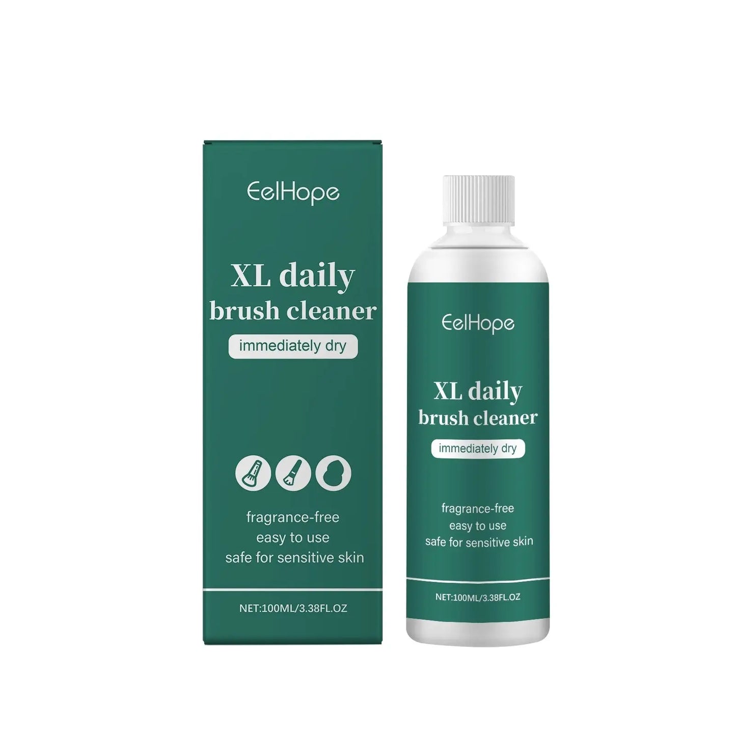 Makeup Brush Cleaner Eelhope Xl Instant Dry 150ml
