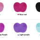 Makeup Brush Cleaning Mat Heart Shaped Silicone Pad