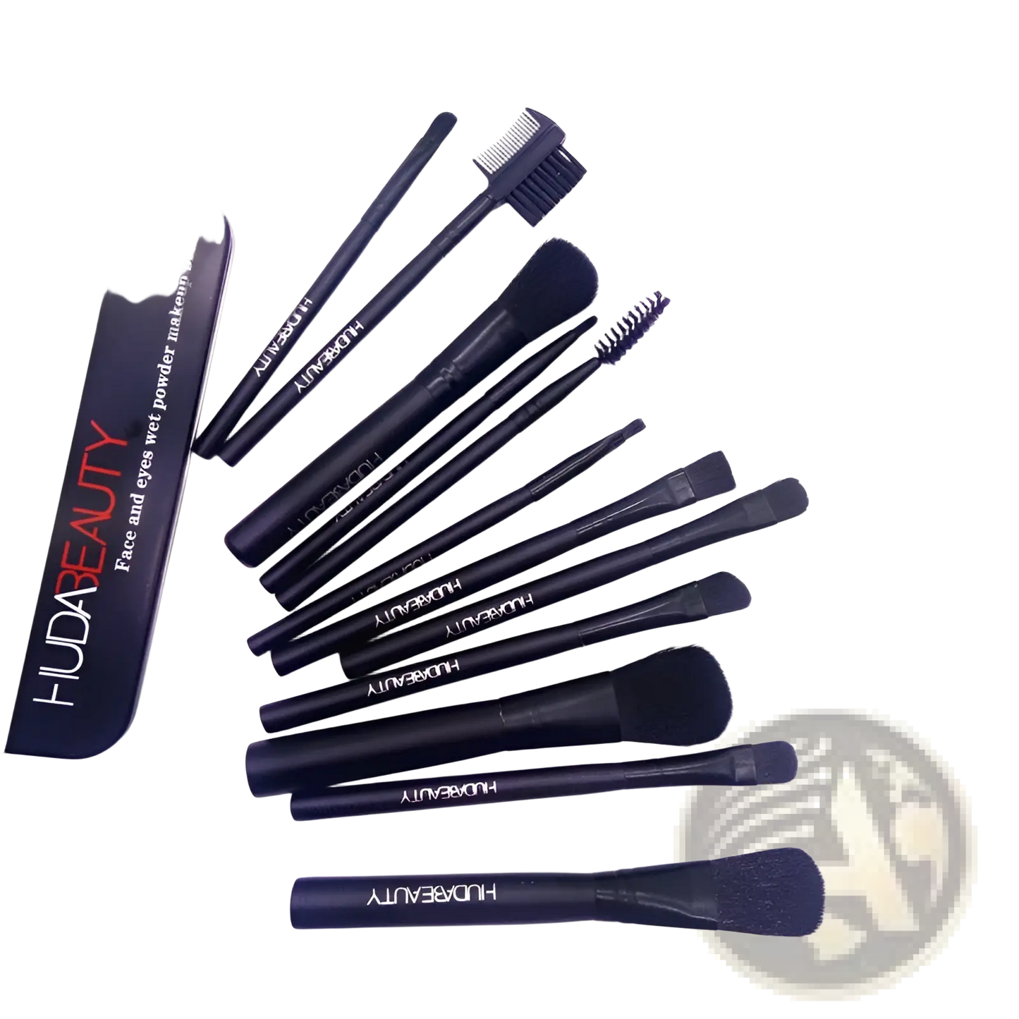 Makeup Brush Set 12 Piece Professional Tin Case