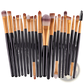Makeup Brush Set Professional Cosmetic Brushes 20pc
