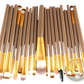 Makeup Brush Set Professional Cosmetic Brushes 20pc