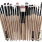 Makeup Brush Set Professional Cosmetic Brushes 20pc
