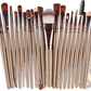 Makeup Brush Set Professional Cosmetic Brushes 20pc