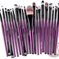 Makeup Brush Set Professional Cosmetic Brushes 20pc