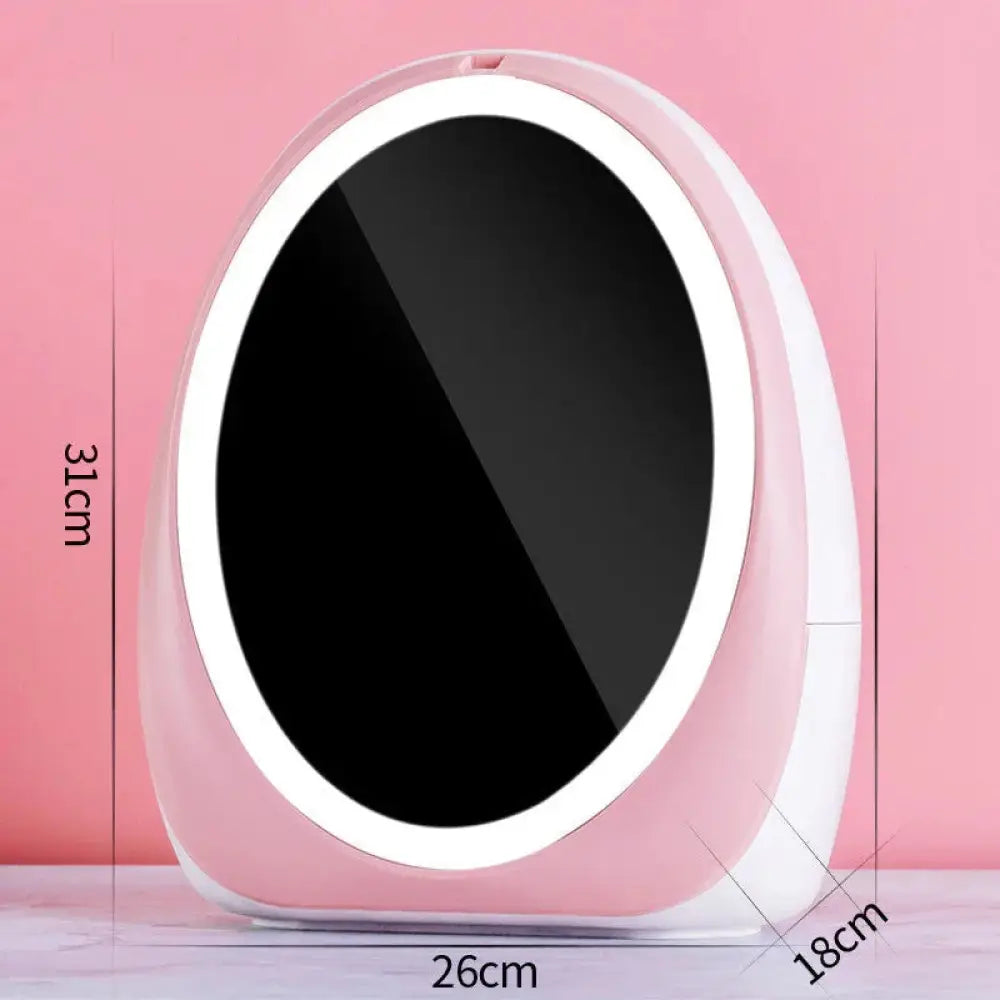 Led Vanity Mirror Jewelry and Makeup Storage Case