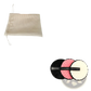 Makeup Removing Puff 3 Pack with Mesh Bag