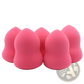 Makeup Sponge Pink Teardrop Hydrophilic Foam 2 Pack