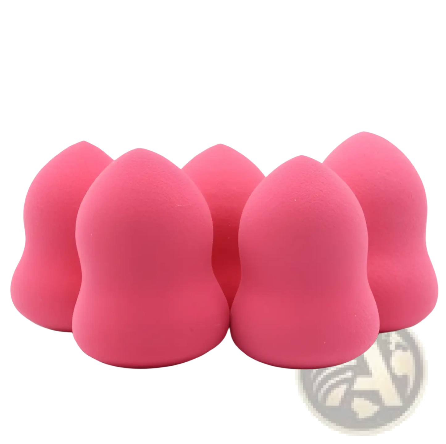 Makeup Sponge Pink Teardrop Hydrophilic Foam 2 Pack