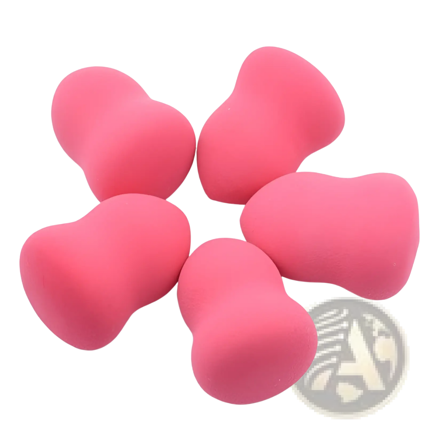 Makeup Sponge Pink Teardrop Hydrophilic Foam 2 Pack