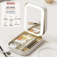 Portable Led Travel Makeup Mirror and Jewelry Storage Box