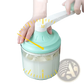 Manual Hand Crank Egg Whisk and 1200ml Food Mixer