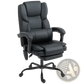 Massage Office Chair with Footrest and High Back
