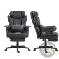 Massage Office Chair with Reclining Footrest 396lbs