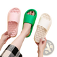 Massage Slippers Honeycomb Textured Rubber Slides